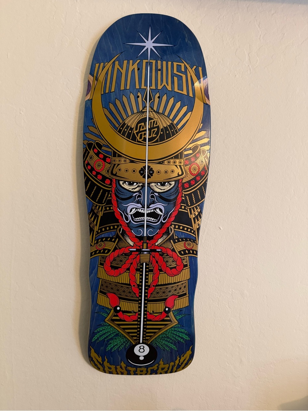 Santa Cruz 10.35" x 30.54" Winkowski Samurai Pro Skateboard Deck - Picture 8 of 9